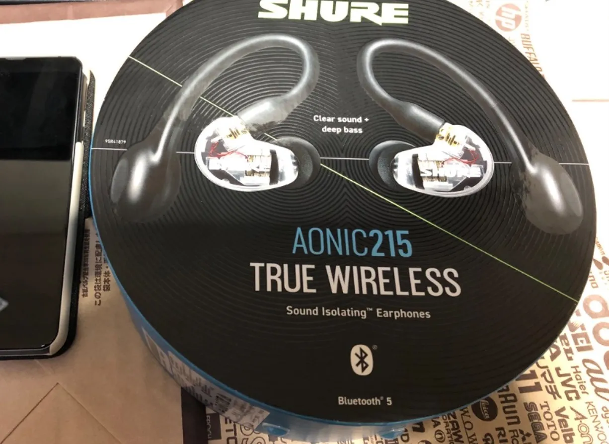 Shure AONIC215を買ってSE425に換装した感想 - blog.asterism.xyz