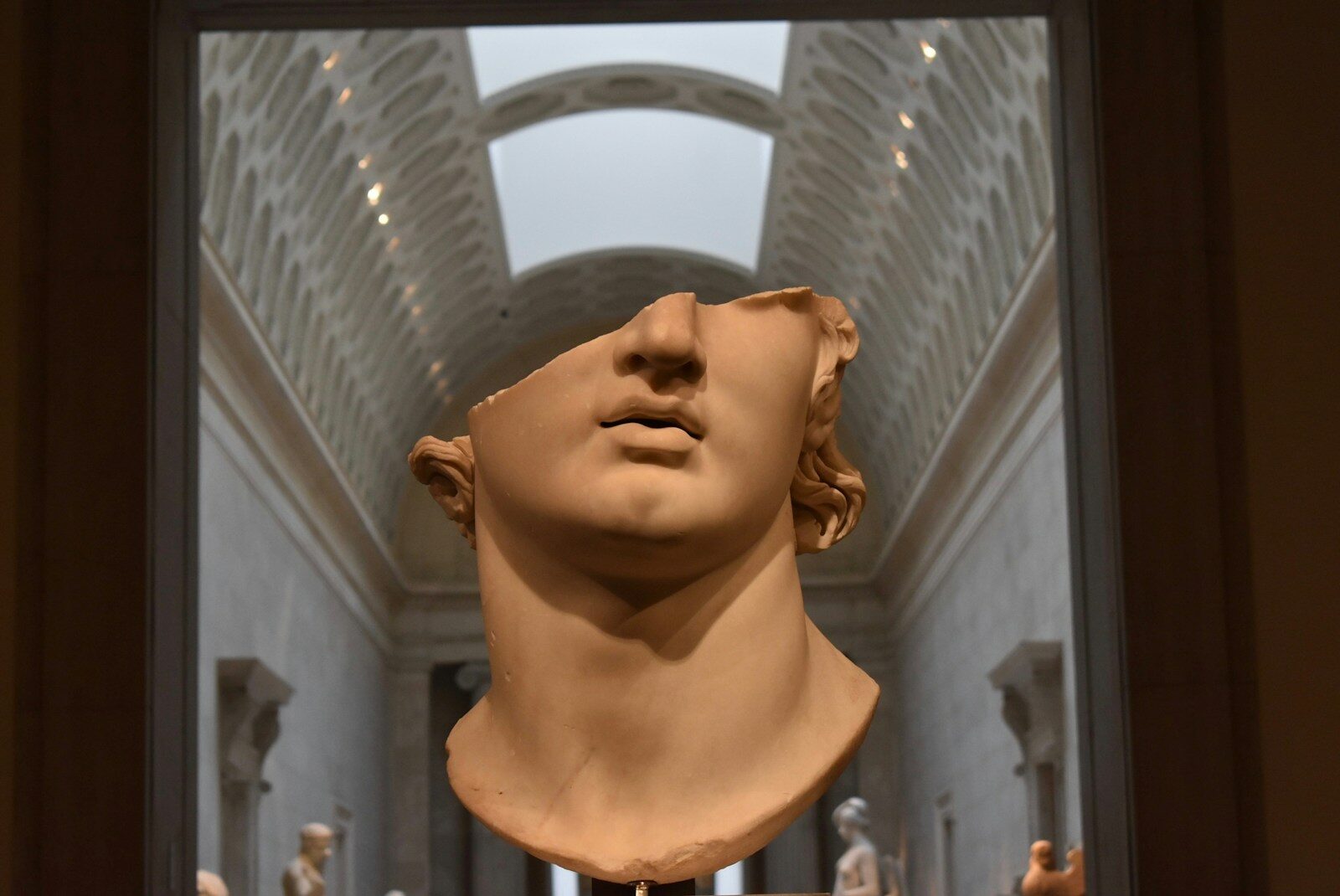 gold statue of a man